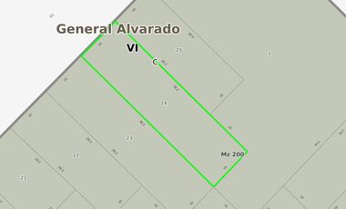 Terreno en venta - 383mts2 - Mar Del Sur