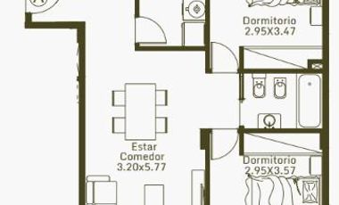 Departamento en  venta