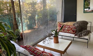 Departamento 2 ambientes con patio. VENTA CON RENTA