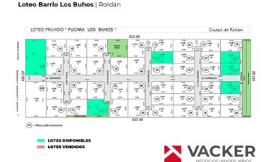 Venta Terreno en Pucará Los Buhos, Roldan