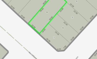 Terreno Venta - 10x30,62mts - 306mts2 totales - Saladillo