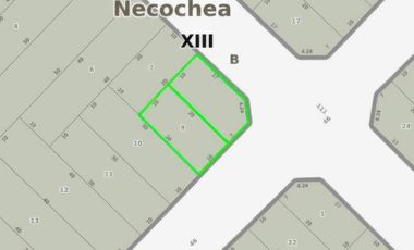 Terrenos en venta - 395mts2 - Necochea