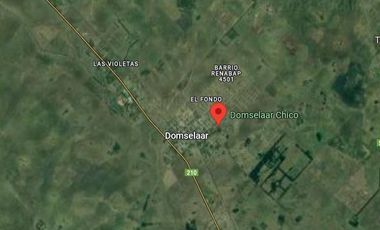 Terreno en venta - 380Mts2 - Domselaar Chico