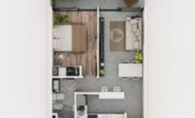 Departamento venta -1 dormitorios  - 46mts 2 totales - La Plata-pozo-emprendimiento.