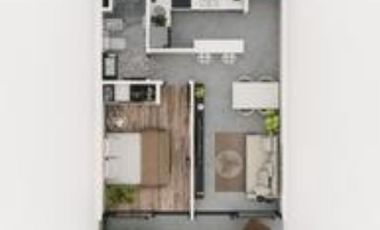 Departamento venta -1 dormitorios  - 46mts 2 totales - La Plata-pozo-emprendimiento.