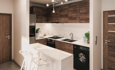 Departamento venta -1 dormitorios  - 46mts 2 totales - La Plata-pozo-emprendimiento.