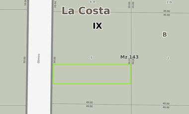Terreno en Venta  - 500mts2 - Mar De Ajo