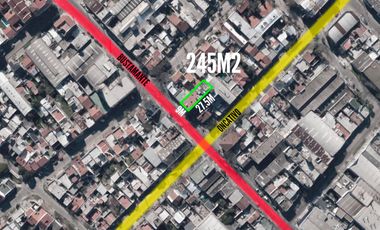 Terreno en venta - 245mts2 - Gerli