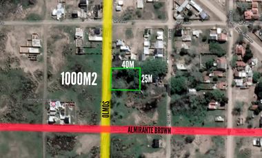 Terreno en Venta  - 1000mts2 - Mar De Ajo