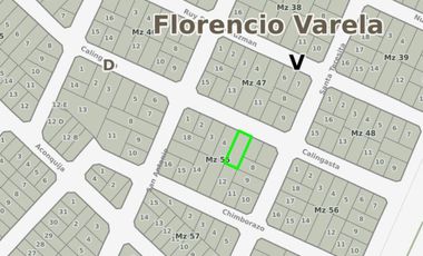 Terreno venta - 12x30,58mts - 223mts2 totales - Quilmes
