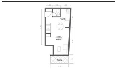 Departamento venta en Villa Crespo a 1 cuadra de Palermo Entrega Inmediata Full Price