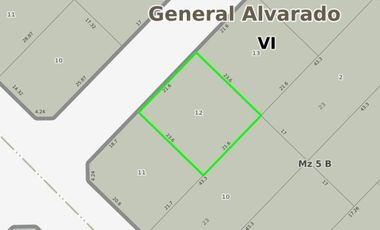 Terreno en venta - 509Mts2 - Mar del Sur