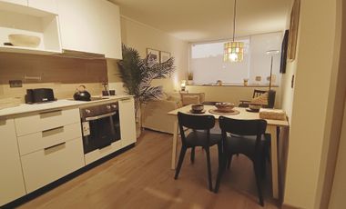 ESTUDIO MODERNO CON TERRAZA EN BARRIO CUETO 1218 SANTIAGO