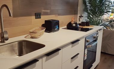 ESTUDIO MODERNO CON TERRAZA EN BARRIO CUETO 1218 SANTIAGO