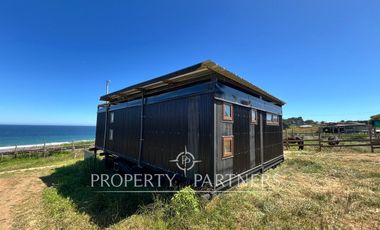Dos lindas casas con espectacular vista al mar en Curanipe