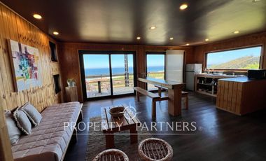 Dos lindas casas con espectacular vista al mar en Curanipe