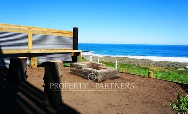 Dos lindas casas con espectacular vista al mar en Curanipe