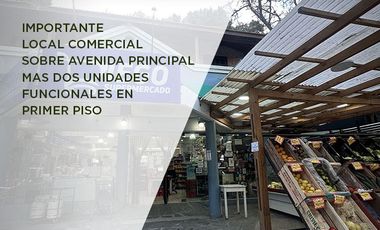 Local comercial, lote y tres departamentos a la venta en Costa del Este - Calle Las Camelias al 407