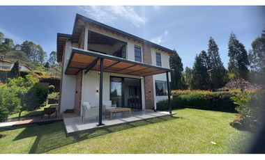 Casa campestre en venta en condominio cerrada en guarne