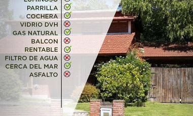 Casa de 5 ambientes a 300 metros del mar - Calle 3 e/ 78 y 79