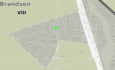 Terreno en venta - 1226mts2 - Posadas de los Lagos