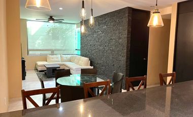 Departamento en renta amueblado en Del Valle