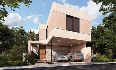 Casa (Mod. A) en Venta en Privada Sakche en Baca