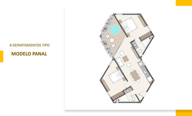 Último Departamentos(Panal) EQUIPADO en Venta en Mar de Miel en San Crisanto