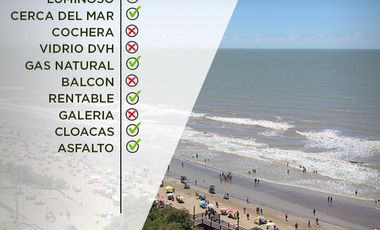 Departamento a la venta en Santa Teresita - Avenida Costanera e/ 34 y 35 - COD383