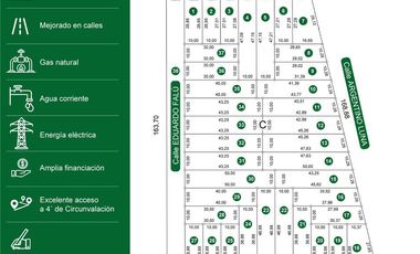 Terreno en venta con posesión y escritura inmediata apto crédito procrear en Granadero Baigorria