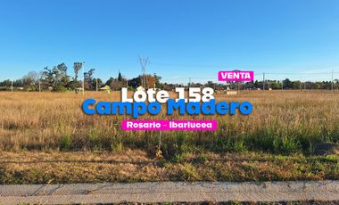 Terreno a la venta en barrio Campo Madero - Ibarlucea