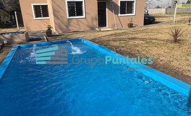 Casa en Cañuelas 3 ambientes con pileta a 100 mts de la Ruta 205
