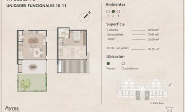 Excelente departamento a la venta en  Benavidez.