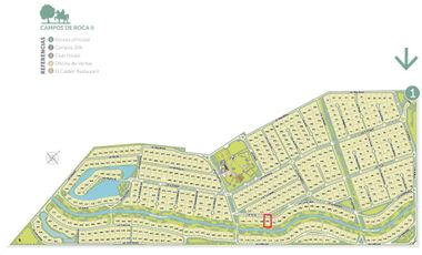 Terreno en venta - 2100mts2 - Campos de Roca II, Coronel Brandsen