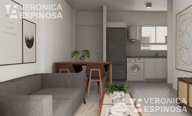 Departamento de dos ambientes en venta- Caseros