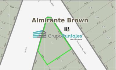 Terreno en Don Orione de 660 M2 sobre calle de alto tránsito comercial