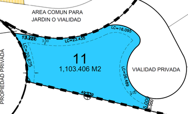 Terreno comercial en Zona Esmeralda