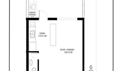 Dúplex en venta - 2 dormitorios 1 baño - cochera - 83mts2 - Los Hornos, La Plata