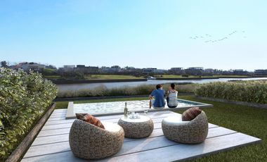 NORDELTA - Acqua Marinas| Departamento de 3 ambientes con jardín en venta