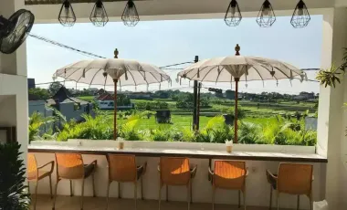 DIJUAL GUEST HOUSE AKTIF CANGGU BALI  VIEW SAWAH