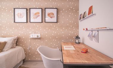 DEPTO NUEVO 1D1B IDEAL PARA INVERSIÓN CERCA DE METRO