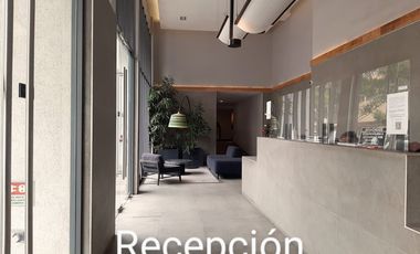 Arriendo Departamento Tipo Estudio, sector Barrio República, Santiago