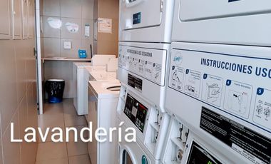 Arriendo Departamento Tipo Estudio, sector Barrio República, Santiago