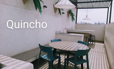 Arriendo Departamento Tipo Estudio, sector Barrio República, Santiago