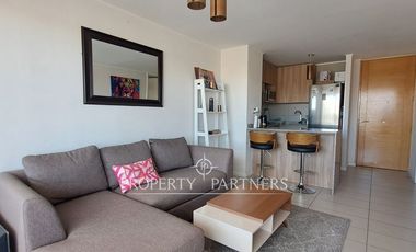 Venta departamento amoblado, 1 dormitorio.