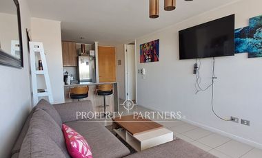 Venta departamento amoblado, 1 dormitorio.