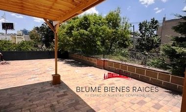 Departamento de UNA recámara, con amplia terraza  San José Insurgentes