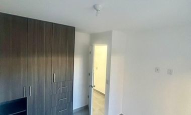 Departamento nuevo en renta Intercity Riscos con alberca, parque canino y persianas.