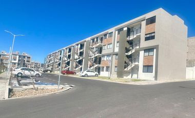 Departamento nuevo en renta Intercity Riscos con alberca, parque canino y persianas.