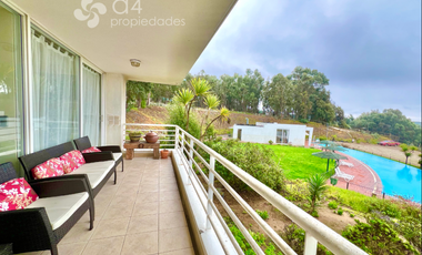 Excelente Precio! Vista Despejada Al Mar Condominio Alto Mar